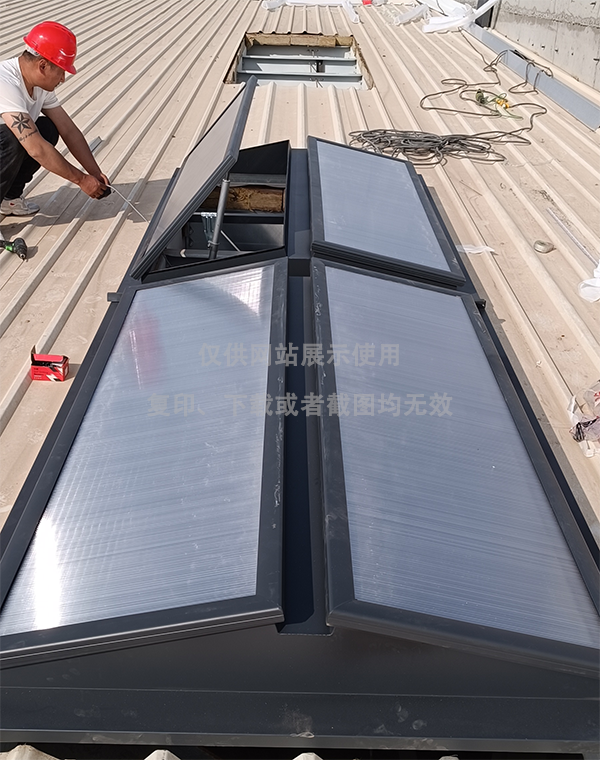 兰州王老吉生产车间且末排烟天窗