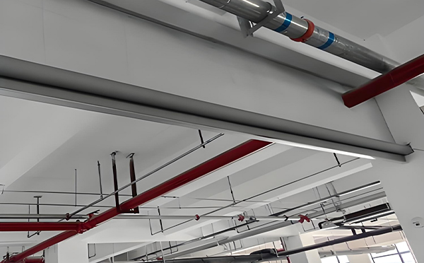 且末防火布挡烟垂壁