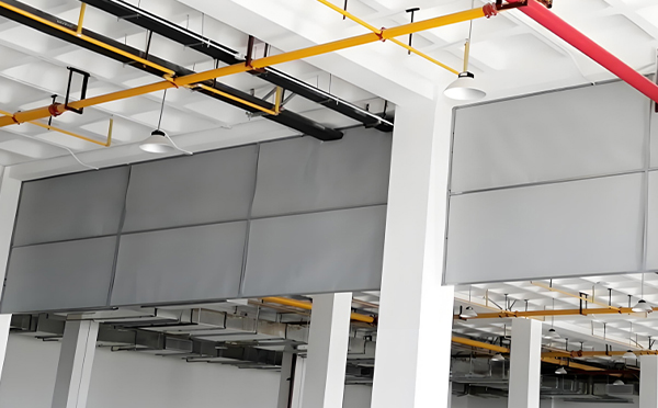 商场防烟分区常闭节点:且末挡烟垂壁高度与控制器接线图解 商场防烟分区常闭节点:且末挡烟垂壁高度与控制器接线图解