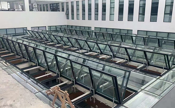 百安科技有限公司近期且末排烟窗项目案例分享