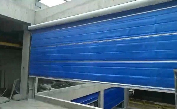 大型物流园区完成且末防火门整体安装工程